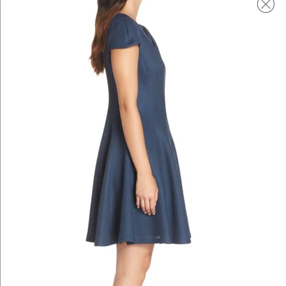 julia jordan fit and flare dress